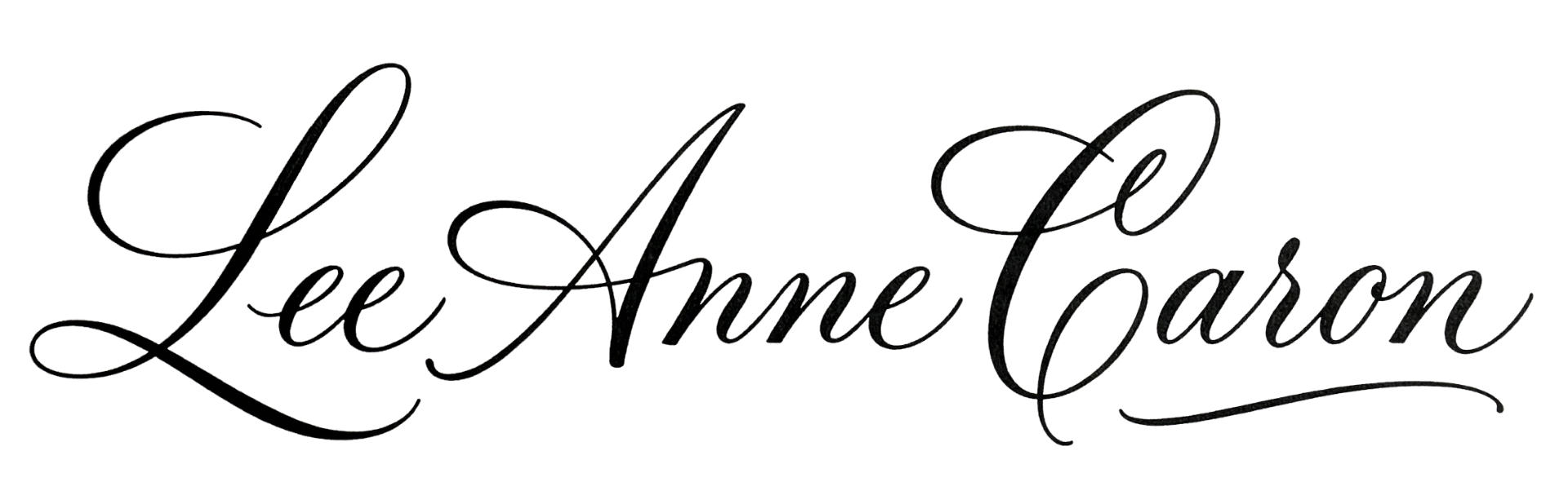 Lee Anne Caron signature logo